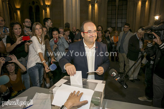 مشاركة قوية فى انتخابات 27 سبتمبر ستؤدى إلى انفصال كتالونيا -اليوم السابع -9 -2015